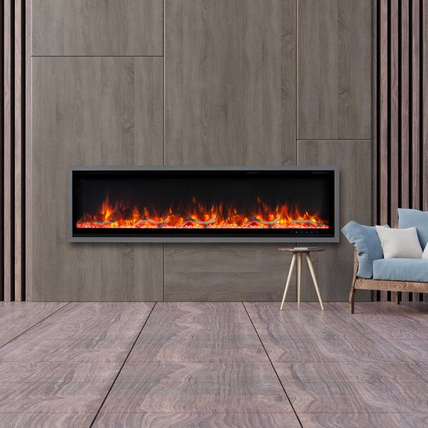 60 inch Smart Electric Fireplace